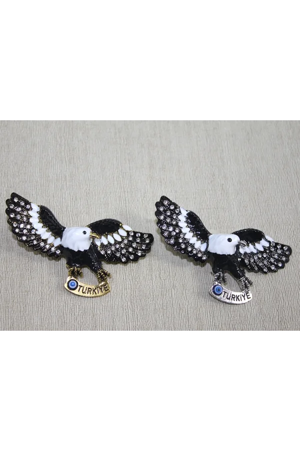 Swarovski Taşlı Kartal Figürlü Magnet