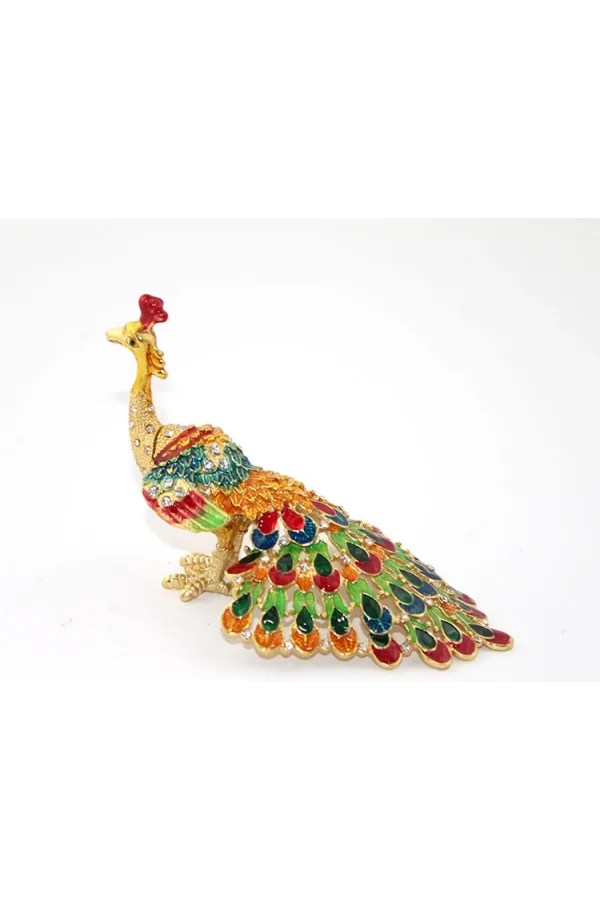 Swarovski Taşlı Tavuskuşu Model 1