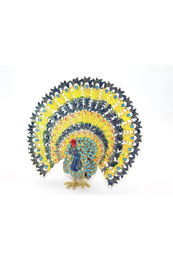 Swarovski Taşlı Tavuskuşu Model 7