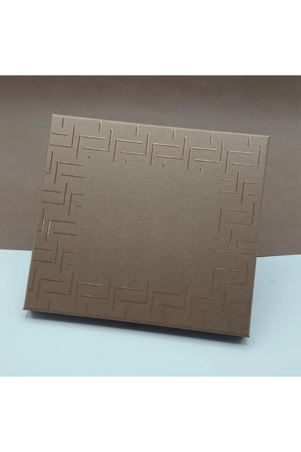 Taba Rengi Termo Deri Defter Ve Metal Roller Kalem Seti