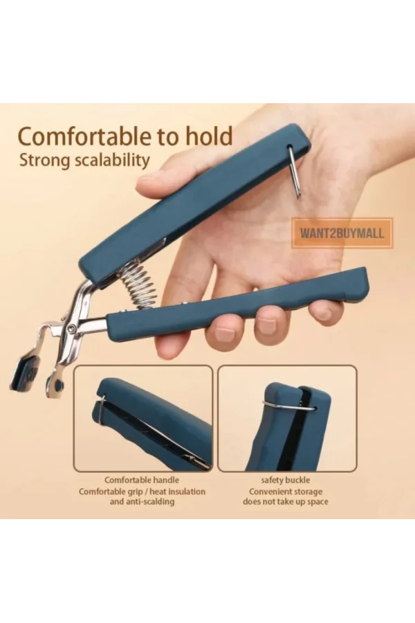 Tabak Tepsi Kelepçesi Yanma Önleyici