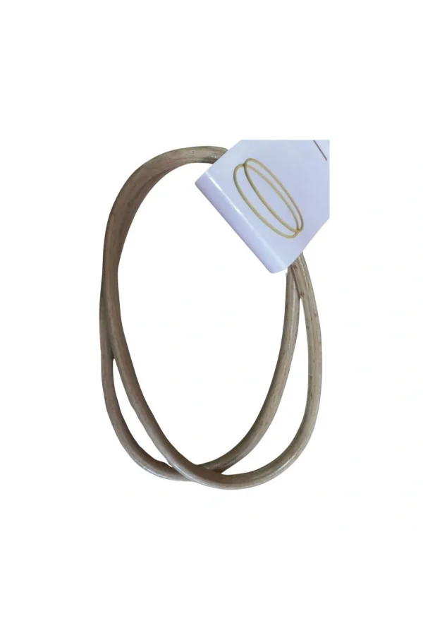 Tahta Çanta Sapı 17 cm Oval