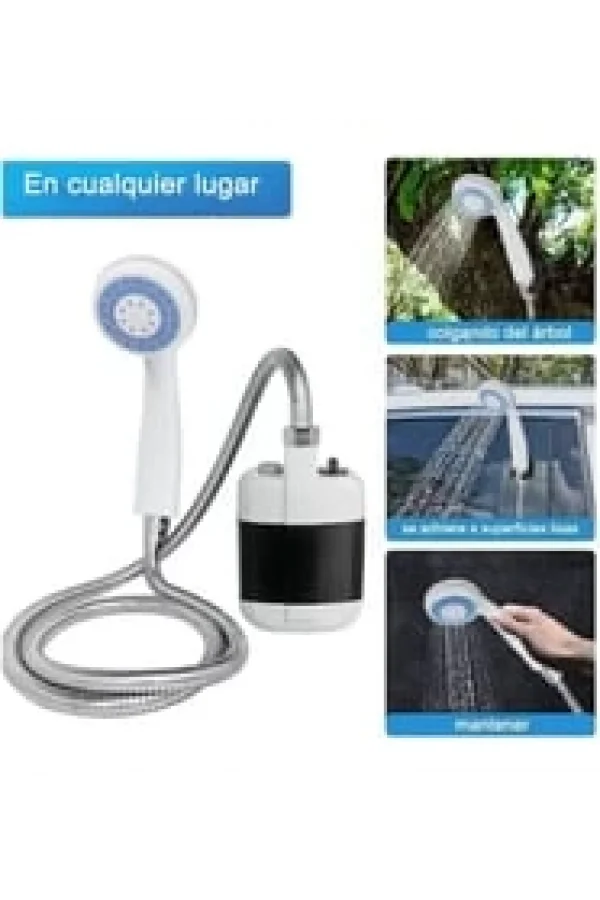 Taşınabilir Duş Seti – Pompalı ve Şarjlı