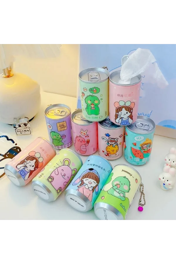 Taşınabilir Konserve Islak Mendil