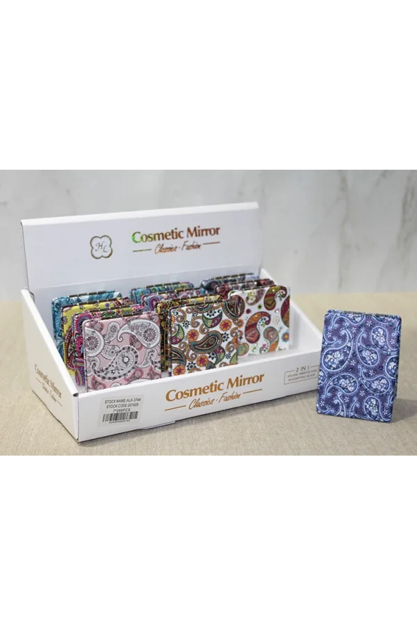 Taşlı El Aynası Dikdörtgen İnce Model 5