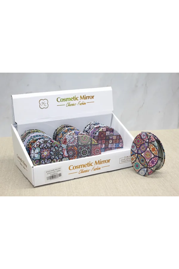 Taşlı El Aynası Oval İnce Model 1