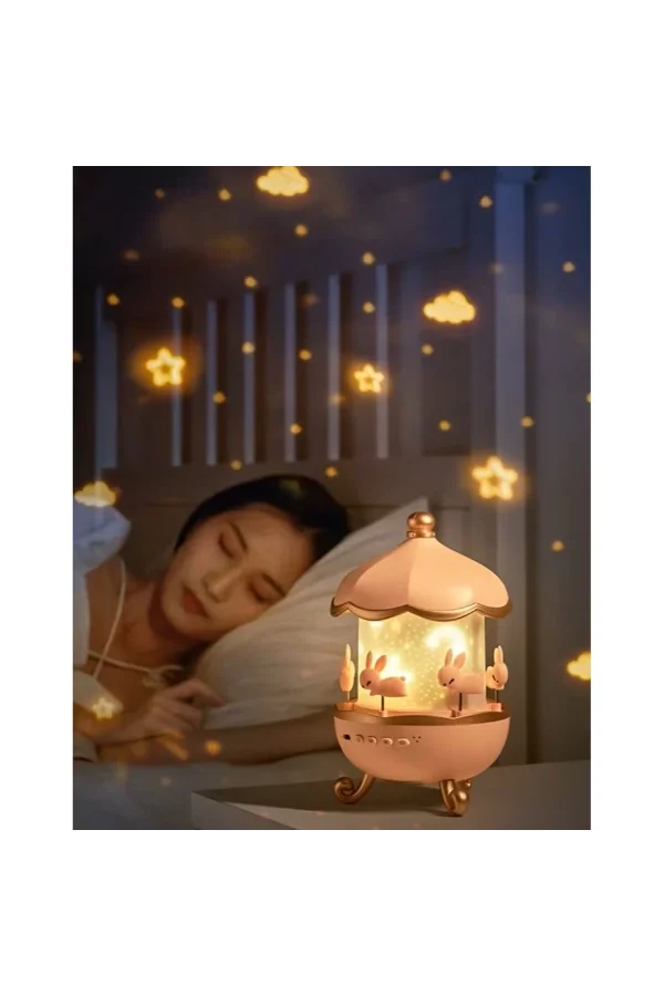 Tavşan Atlıkarınca Multifonksiyon Projektör