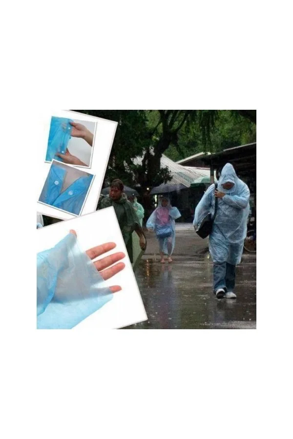 Tek Kullanımlık Yağmurluk