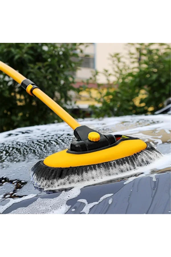 Teleskopik Saplı Kuru Islak Oto Yıkama Fırçası