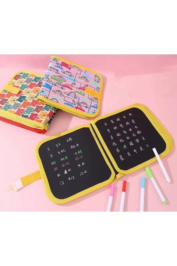 Temizlenebilir Renkli Çizim Defteri