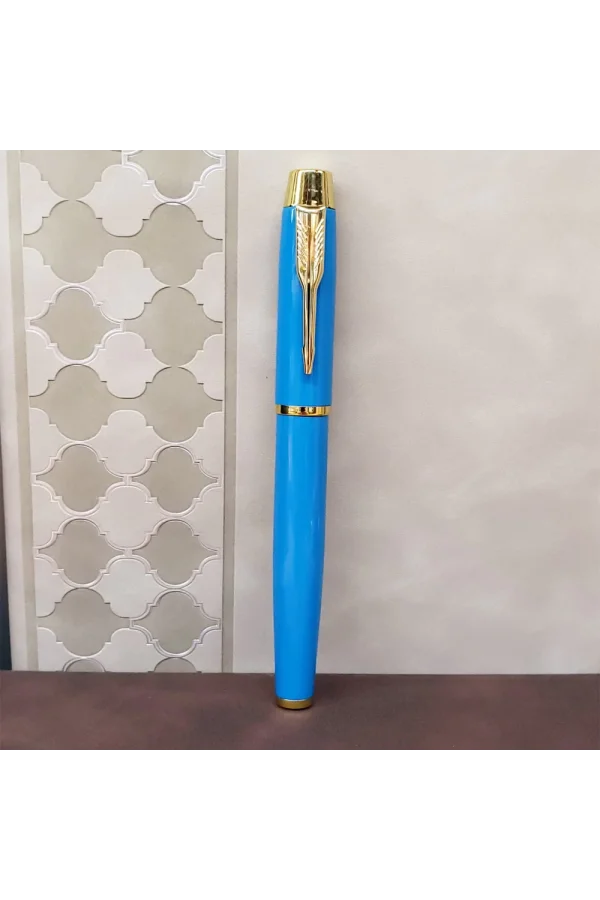 Turkuaz Metal Roller Kalem