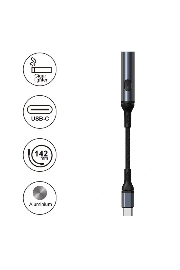 Type - C Kablolu Elektrikli Çakmak