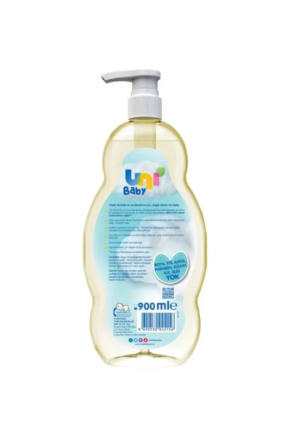 Uni Baby Bebek Saç Ve Vücut Şampuanı 900 ml
