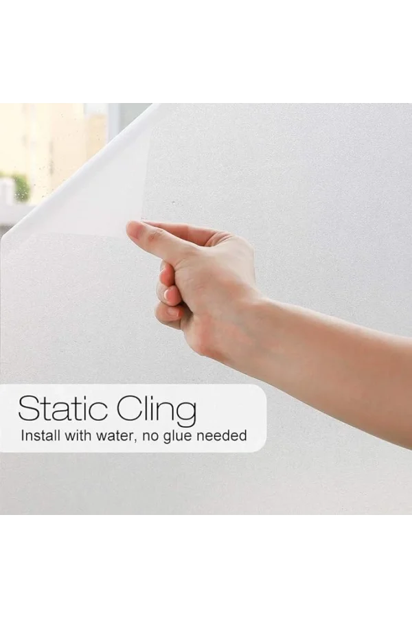 UV Engelleyici Buzlu Cam Filmi 2 Metre x 45 Cm.