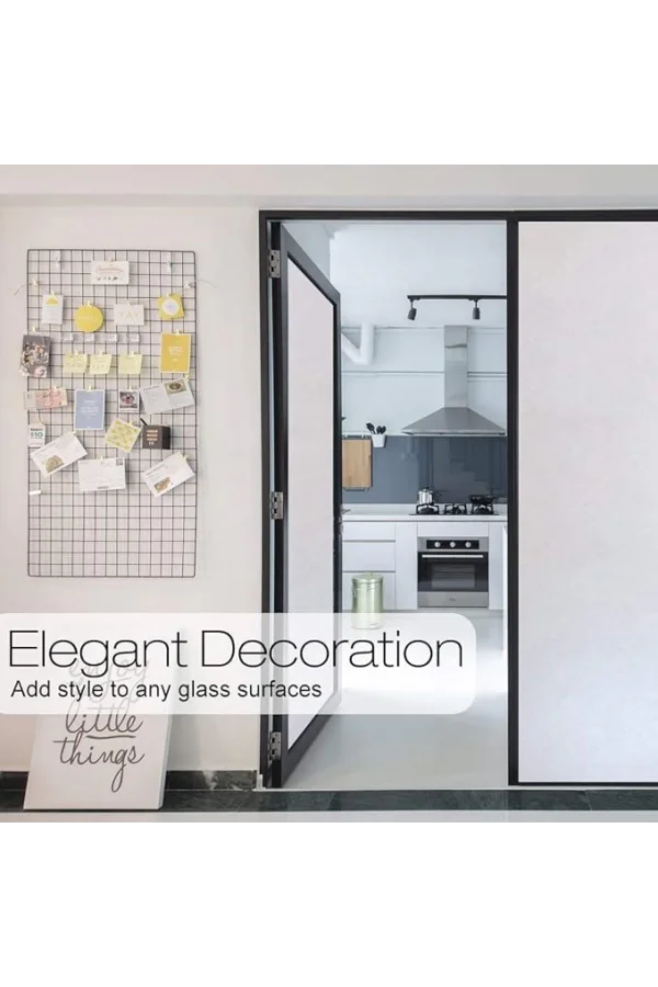 UV Engelleyici Buzlu Cam Filmi 2 Metre x 45 Cm.