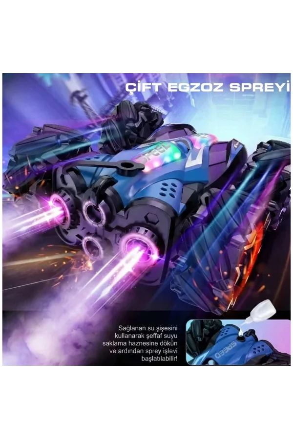 Uzaktan Kumandalı Akrobat Araba