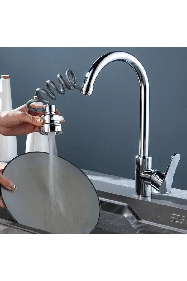 Uzatılabilir Hortumlu 3 Fonksiyonlu Musluk Başlığı