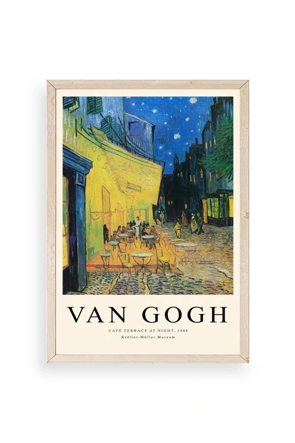 Van Gogh Ahşap Çerçeveli Tablo