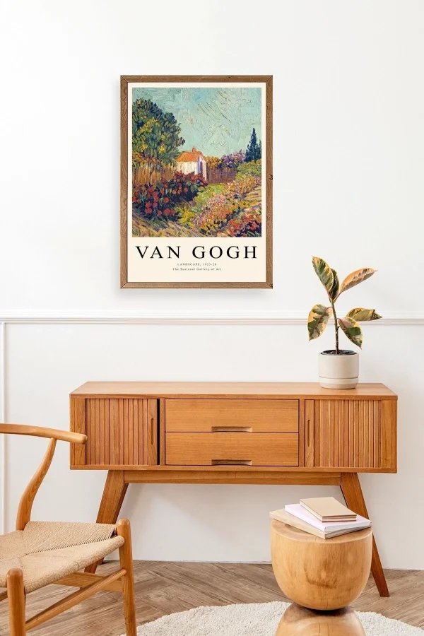 Van Gogh Ahşap Çerçeveli Tablo