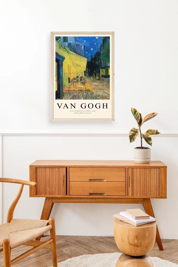 Van Gogh Ahşap Çerçeveli Tablo