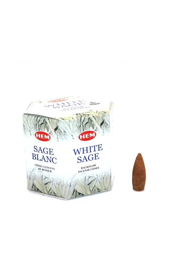 White Sage Aromalı Geri Akış Tütsü