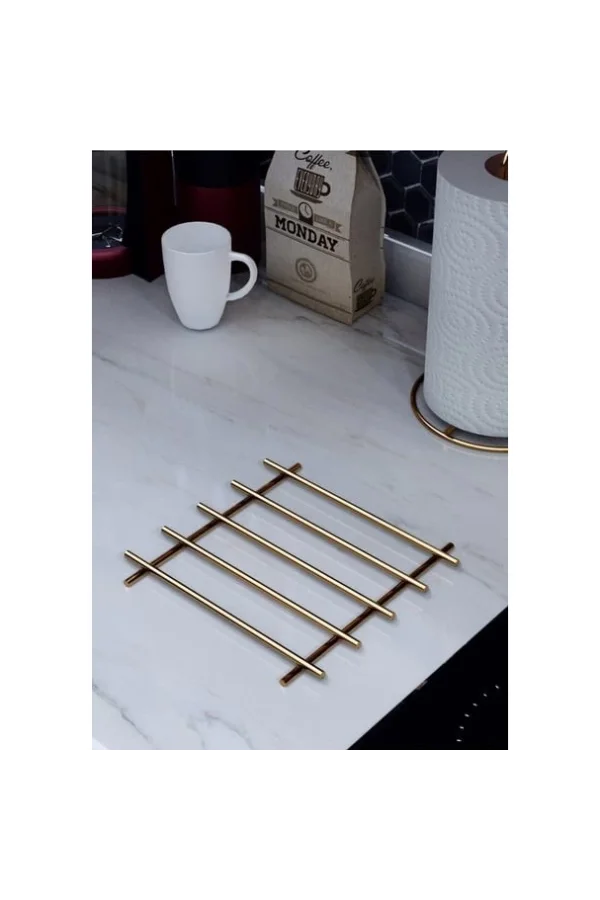 Yanmaz Paslanmaz Çelik Nihale Gold Renk