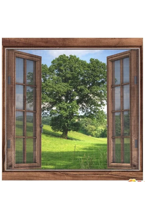 Yapışkanlı Çift Kanat Sineklik