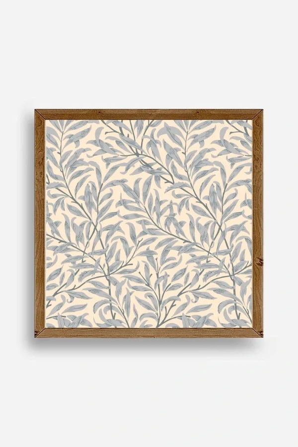 Yaprak Ahşap Çerçeveli Tablo