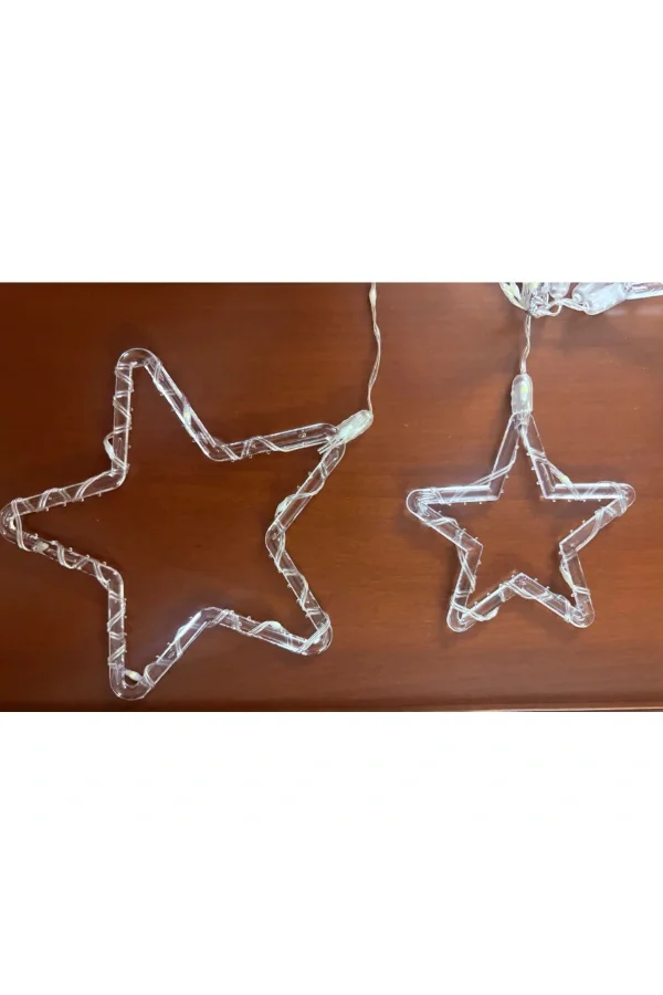 Yıldız Perde Led 10 Saçaklı