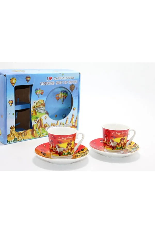 Yöresel İkili Fincan Seti Model 1