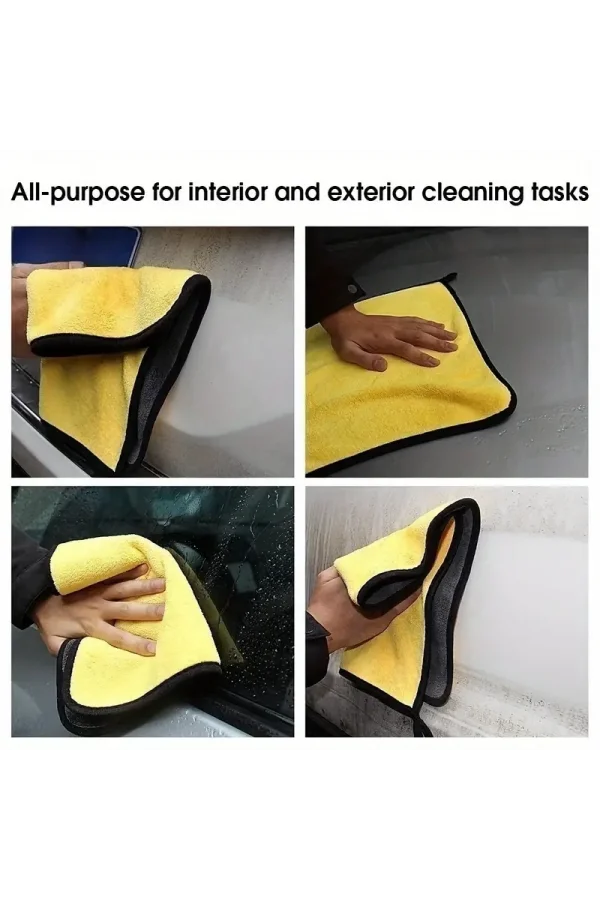 Yünlü Hassas Araba Yıkama Ve Temizlik Bezi
