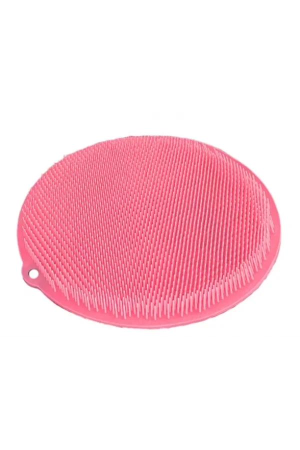 Yuvarlak Vantuzlu Banyo Sırt Kese Matı 26 cm