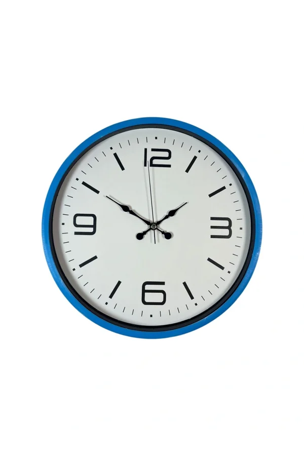 Zentime 36 Cm Mavi Dekoratid Duvar Saati