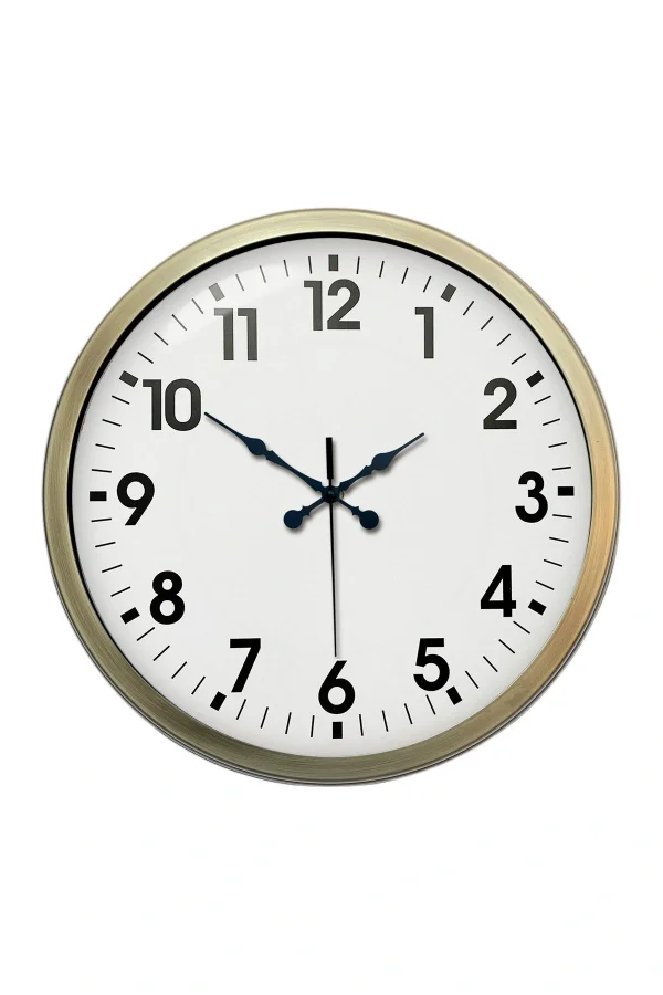 Zentime 40 Cm Eskitme Vintage Duvar Saati