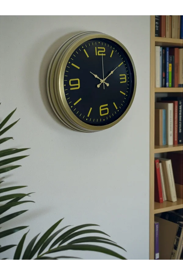 Zentime 40 Cm Eskitme Vintage Duvar Saati