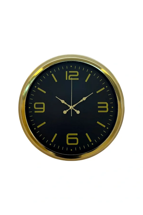 Zentime 40 Cm Gold Lüks Duvar Saati