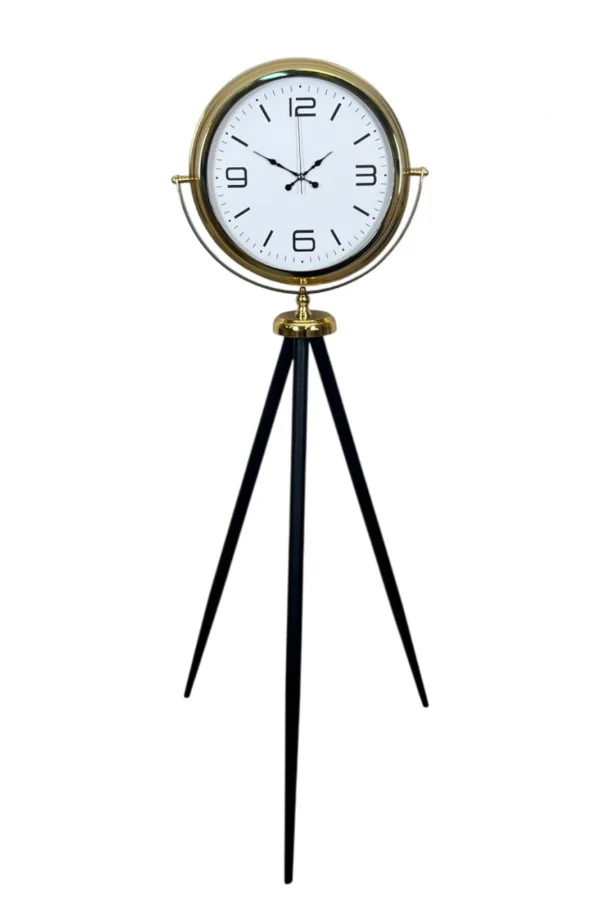 Zentime Elegance Gold Tripod Ayaklı Saat