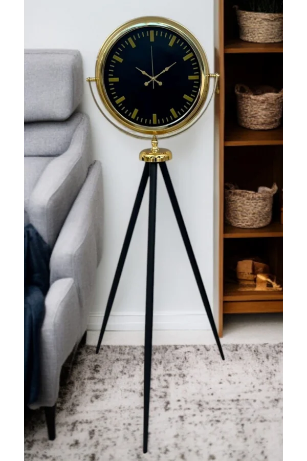 Zentime Elite Gold Tripod Ayaklı Saat