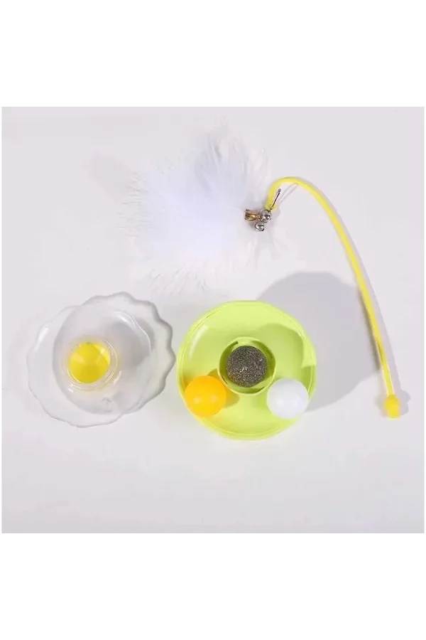 Zilli Kedi Otlu Hacıyatmaz Oyuncağı