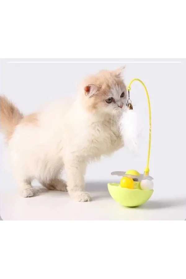 Zilli Kedi Otlu Hacıyatmaz Oyuncağı