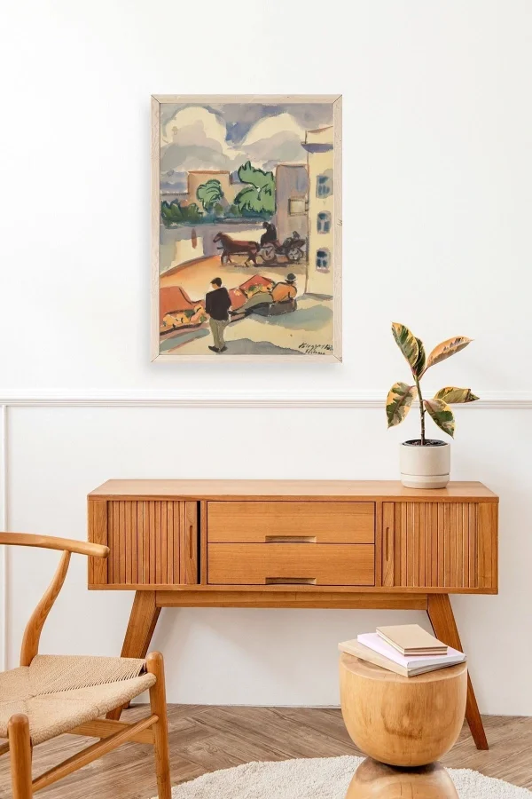 Zolo Palugyay Ahşap Çerçeveli Tablo