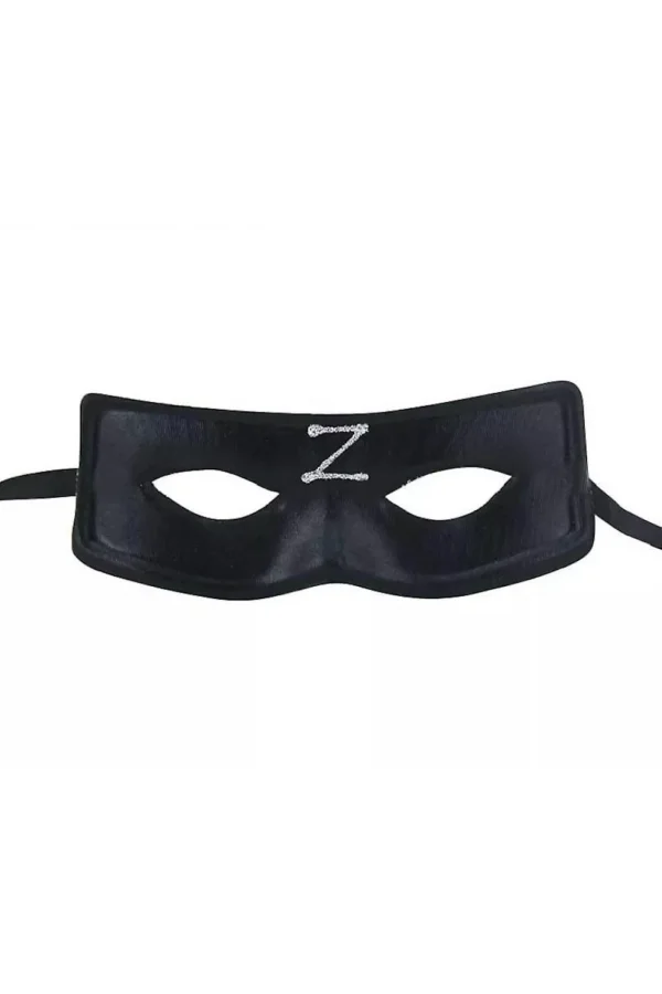 Zorro Maskesi Z Baskılı Lastikli