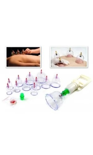 12 Parça Vakumlu Hacamat Kupa Çekme Seti