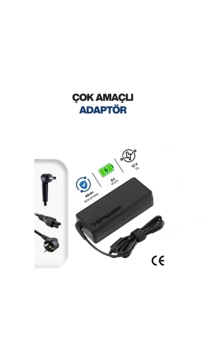 12V 7A 5.5 * 2.5mm 84W Led ve Modem Adaptörü