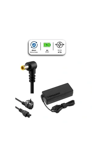 19.5V 4.7A 6.5 * 4.4mm 90W SONY İçin Laptop Adaptör