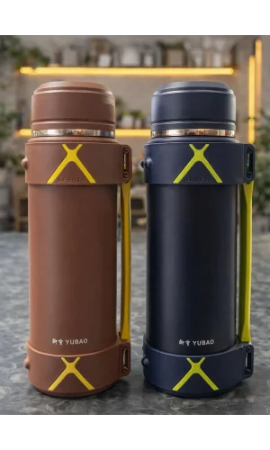 2000 ml Çift Katmanlı Vakumlu Paslanmaz Çelik Termos