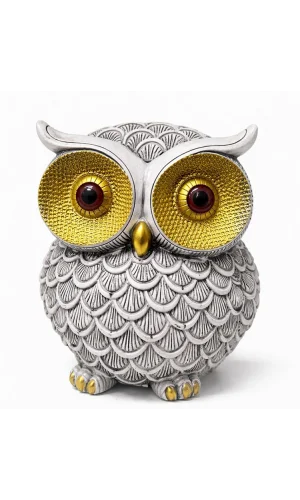 20x15 cm Polyester Baykuş Figürü