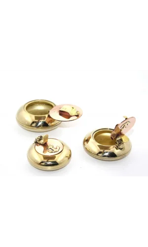 3lü Pirinç Küllük Seti