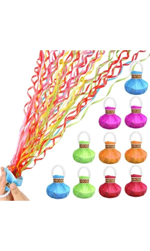 30 Şeritli  5 Metre Uzayan Şerit Konfeti