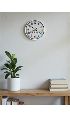 36 Cm Çocuk Odası Duvar Saati